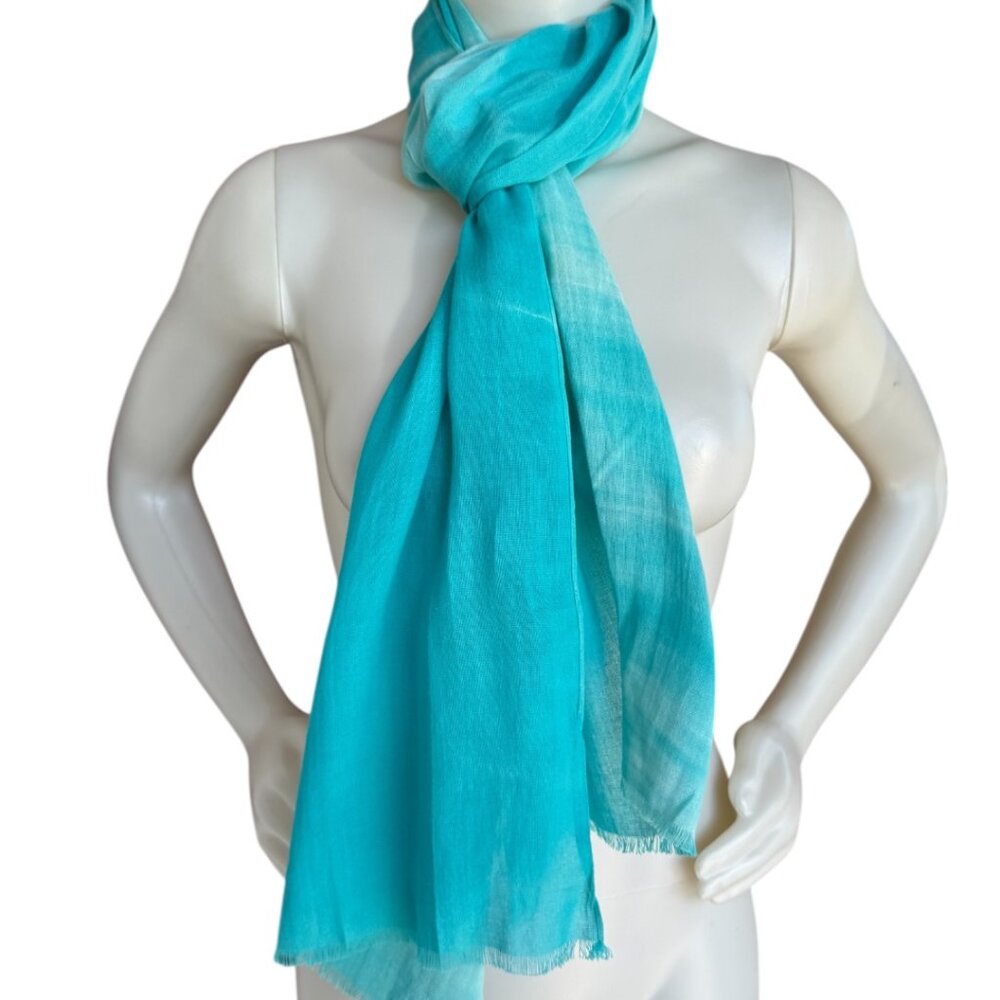 Chico's Lt Wt Cotton Gauze Scarf NWT